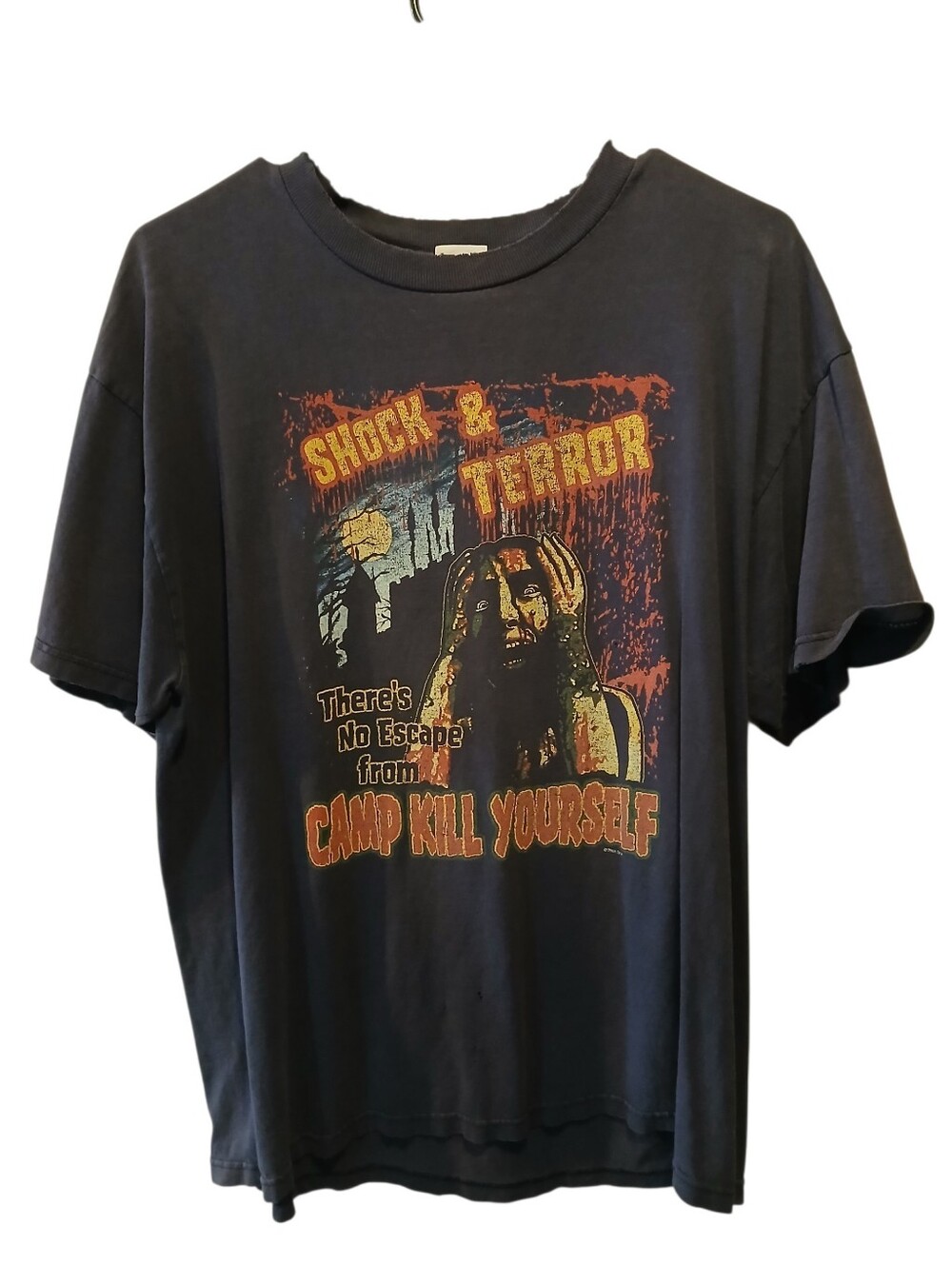 Vintage CKY Shock And Terror T-Shirt Size L Jackass Viva La Bam